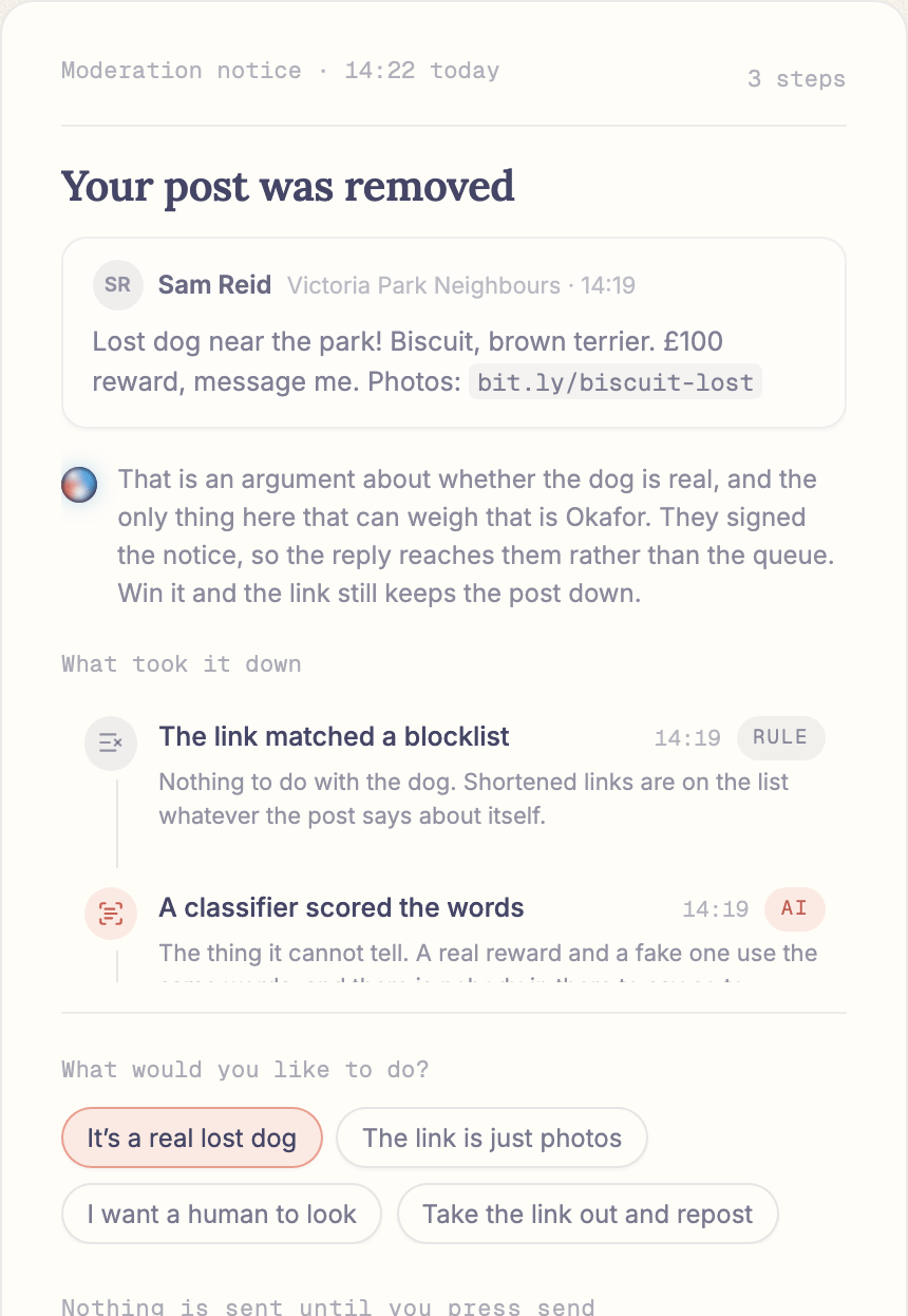 The Origin tag demo